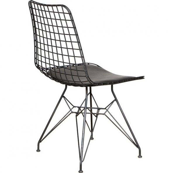 Dekoramis Naturel Telli Sandalye - Resim 3