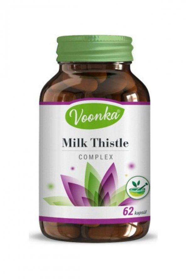Voonka  Milk Thistle 62 Kapsül