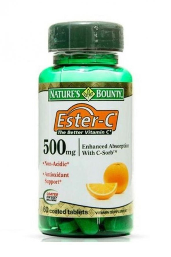 Natures Bounty Ester-C 500 Mg 60 Tablet