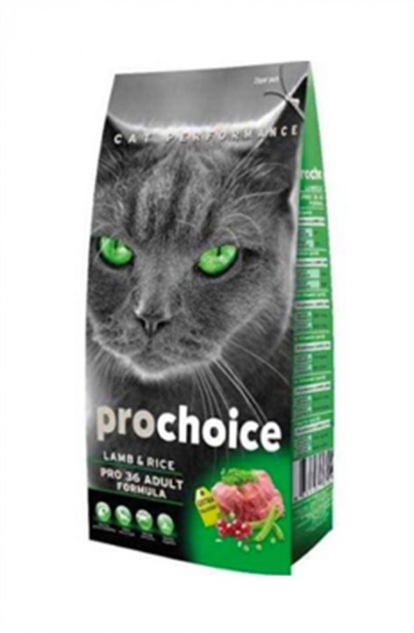 Prochoice Pro36 Kuzu Etli Kedi Maması - 2 kg