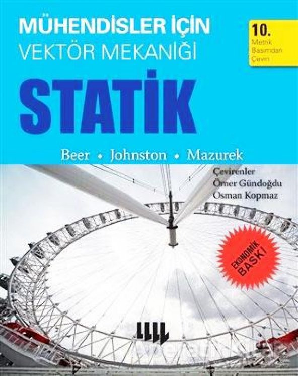 Mühendisler için Vektör Mekaniği Statik (Ekonomik Baskı)