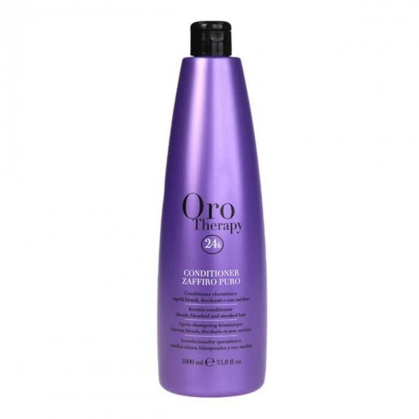 Fanola Oro Therapy Zaffiro Puro Sarı ve Rengi Açılmış Saç Kremi 1000 ml