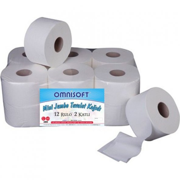 Omnisoft Mini Jumbo Tuvalet Kağıdı 12li