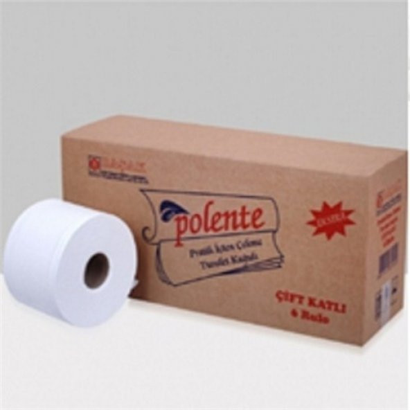 Polente Pratik İçten Çekmeli Tuvalet Kağıdı 6 Rulo