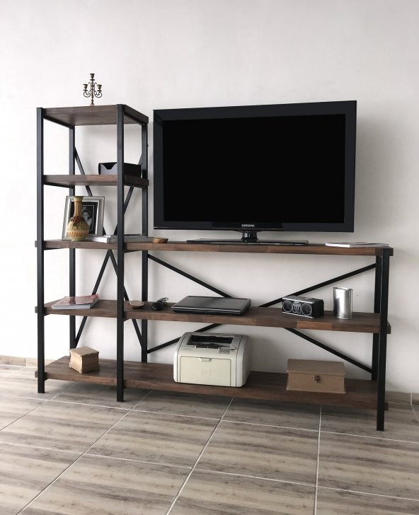 Masif Ahşap Tv Ünitesi 180 cm T009