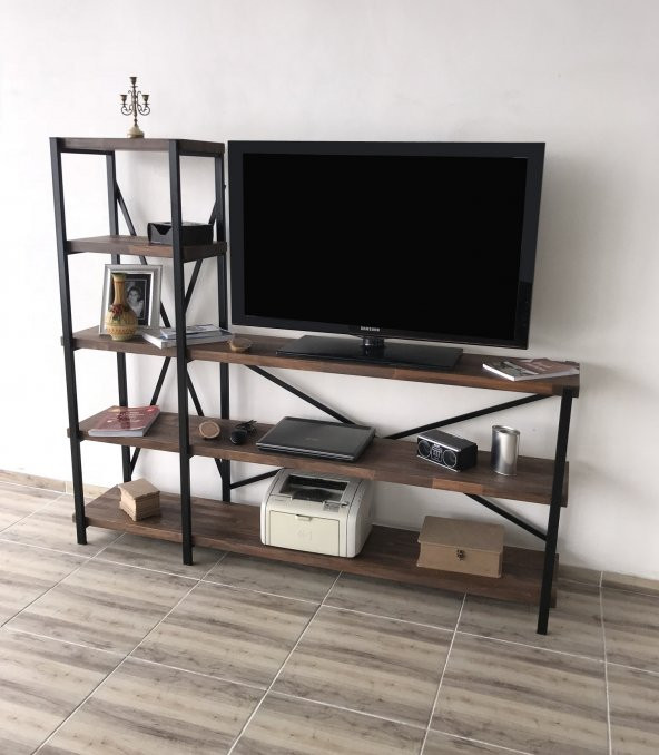 Masif Ahşap Tv Ünitesi 180 cm T009 - 2