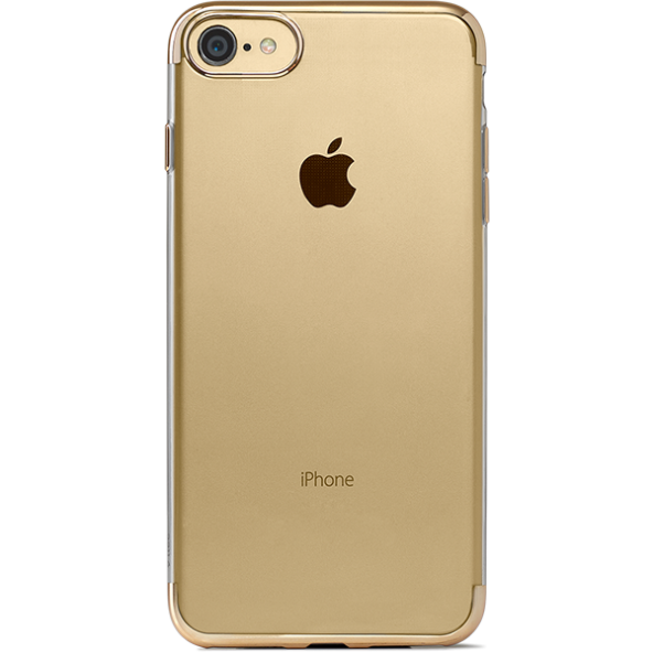 ttec ChromeClear Koruma Kılıfı iPhone 8 7 Altın