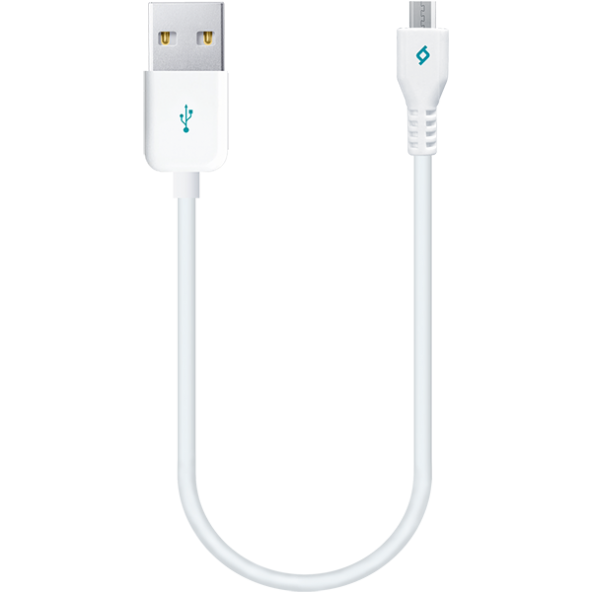 ttec MiniCable 30cm Micro USB Kablosu Beyaz