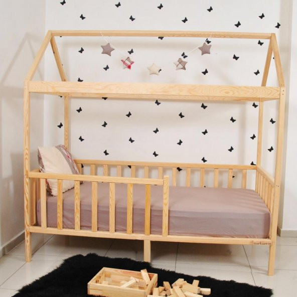 Markaawm Montessori Yatak Çocuk Yatak 90X190 Karyola Beşik Damla - 2