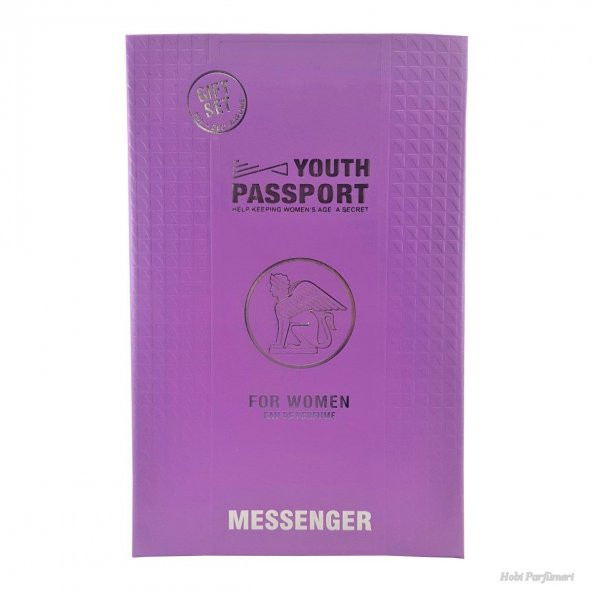 Youth Passport 75ml Edp Messenger+ Duş Jeli 200ml Kadın Parfüm Set