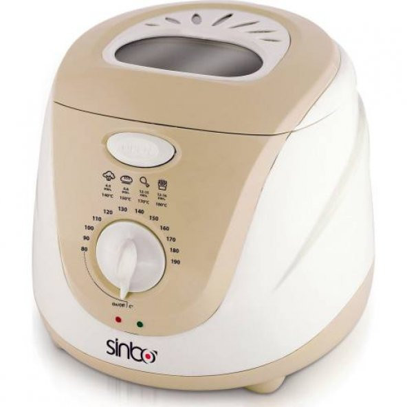 Sinbo SDF3817 Fritöz Patates Kızartma Makinesi Patates Pişirme Makinesi Çıkarılabilir Hazneli