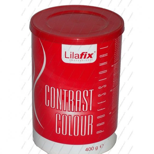 Lilafix Contrast Colour Kırmızı Toz Saç Açıcı 400Gr