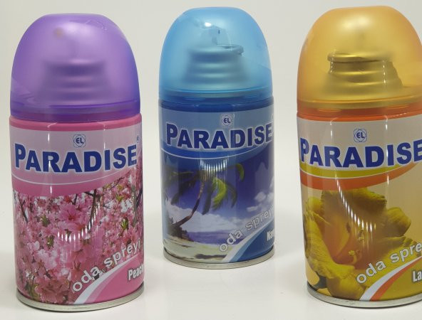 Paradise oda parfumu sprey, yedek 250 ml koku