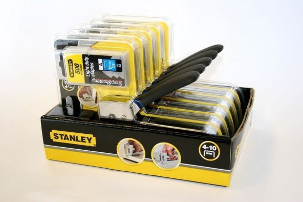 Stanley STHT670410 Zımba ve Çivi Tabancası, 4-14mm zımba, 12-15mm - 2