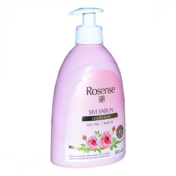 Rosense Gül Yağlı Sıvı Sabun 500 ML - 3