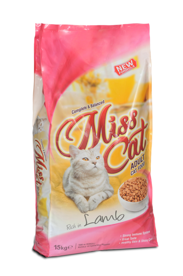 Miss Cat Kuzu Etli Yetişkin Kedi Maması 15 Kg