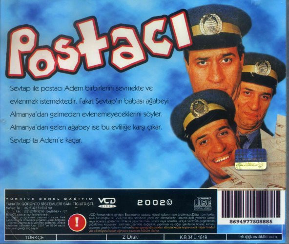 Kemal Sunal-Postacı-Vcd - 2