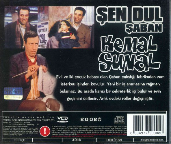 Kemal Sunal-Şen Dul Şaban-Vcd - 2