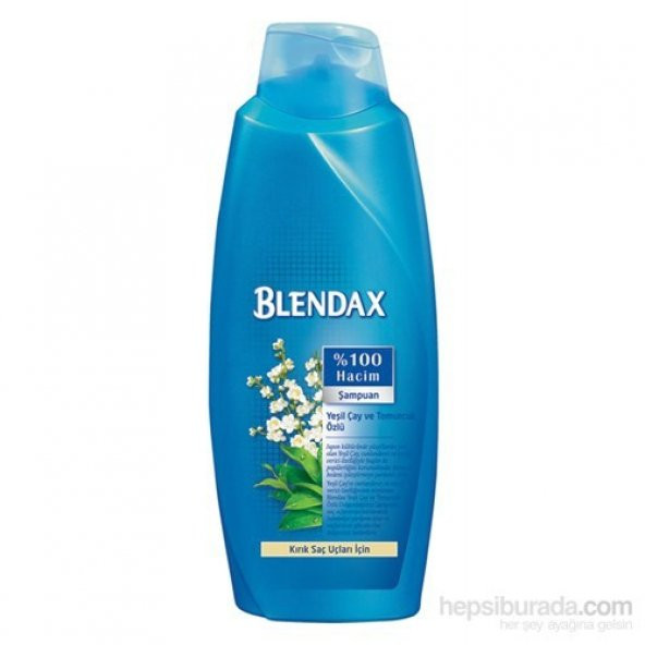 Blendax Şampuan Kırık Saç Uçları İçin Yeşil Çay ve Tomurcuk Özlü