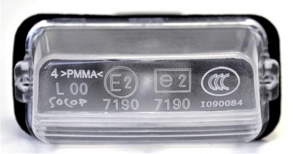 Peugeot Partner Yeni Model Plaka Lamba [Orjinal]      (6340A3) - 2