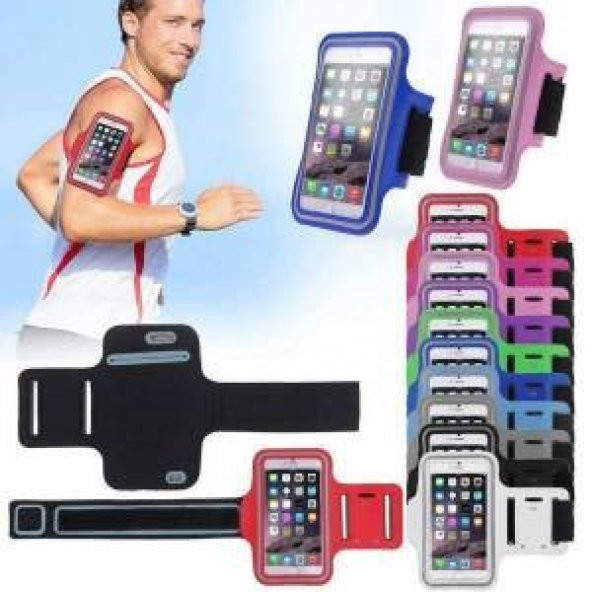 Yürüyüş Koşu Spor Su Geçirmez 6.3" inch KolBandı Telefon Kılıfı - 2