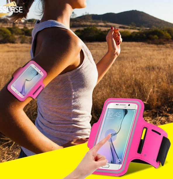 Yürüyüş Koşu Spor Su Geçirmez 6.3" inch KolBandı Telefon Kılıfı - 3