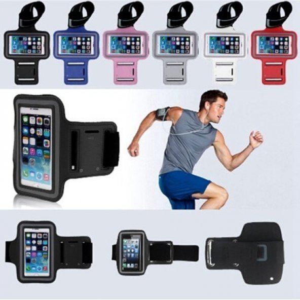 Yürüyüş Koşu Spor Su Geçirmez 6.3" inch KolBandı Telefon Kılıfı - 4