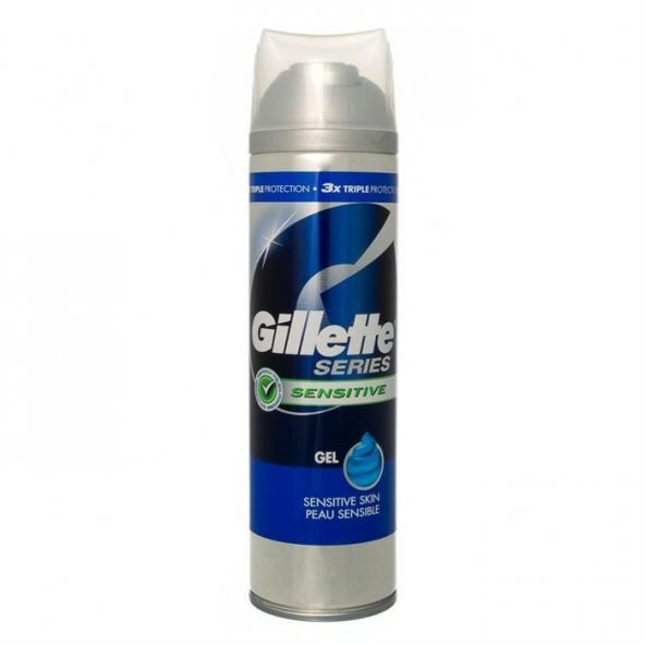 Gillette Series Tıraş Jeli 200 ml Sensitive (Hassa