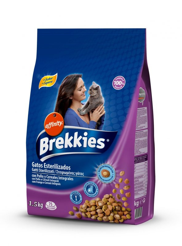 Brekkies Excel Kısırlaştırılmış Kedi Maması 1,5 Kg