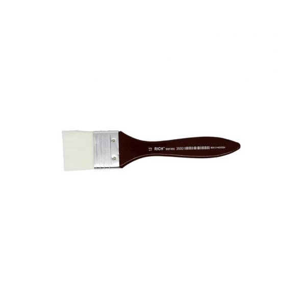 Rich Art Beyaz Sentetik Zemin Fırçası Seri 3500 No:1,5" (4 cm)