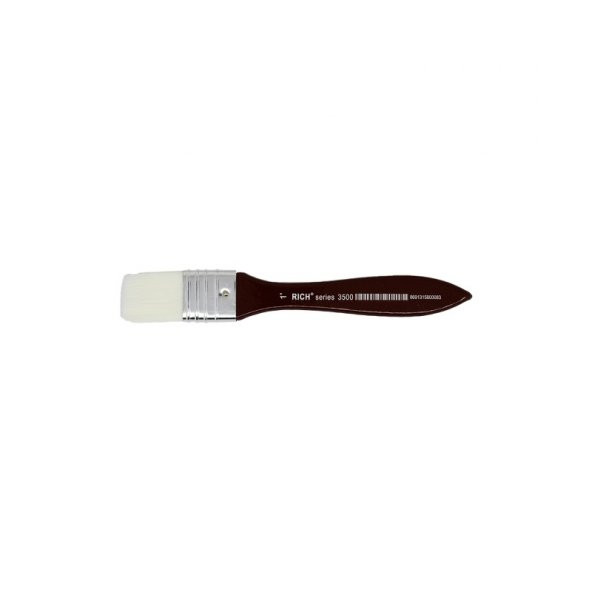 Rich Art Beyaz Sentetik Zemin Fırçası Seric3500 No:1" (2,5 cm)