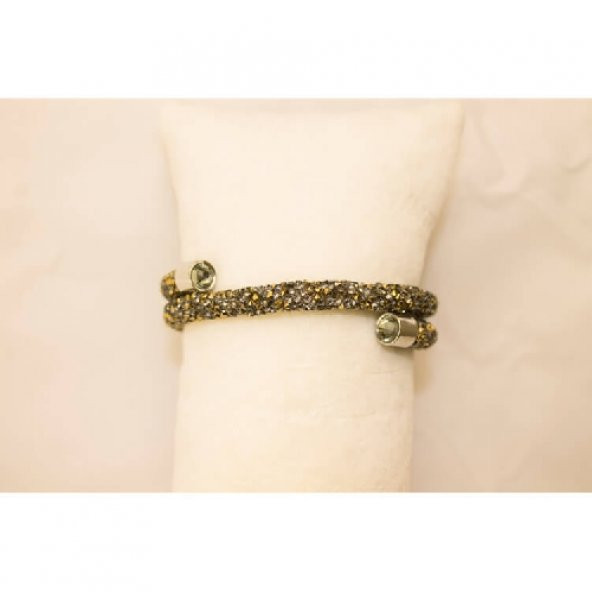 Yeşil Parlak Sarmal Bileklik - 2