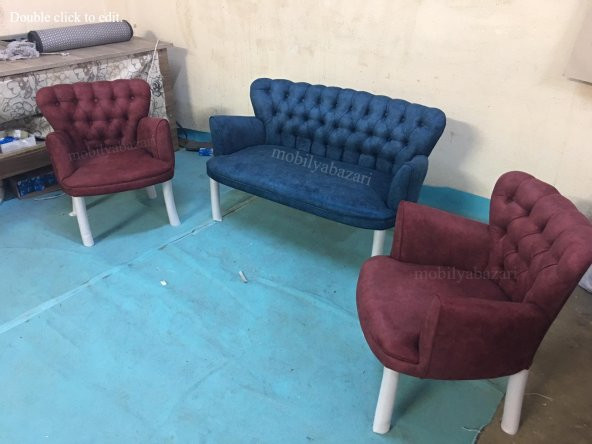 Vega Çay Seti Tekli Koltuk, Berjer, Salon, Balkon - 3