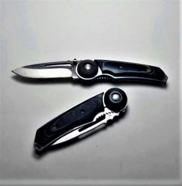 Bora Knives BRK-04 Lacivert Desenli Kamp Çakı+ Taş Tesbih Hediye - 1