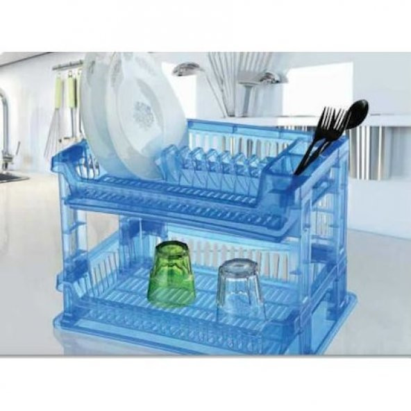 Proff iki Katlı Bulaşık Sepeti , Plastik Tabaklık - 3