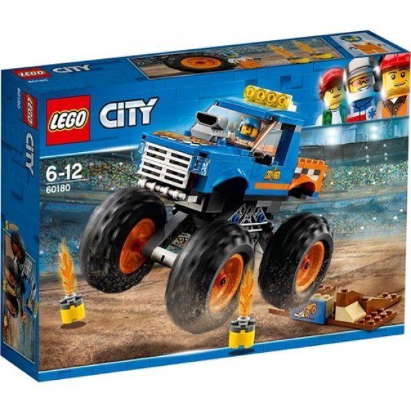 LEGO City 60180 Canavar Kamyon