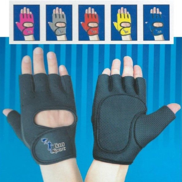 Sporcu Fitness Eldiveni Kaydırmaz Terletmez Kesik Eldiven Spor - 3