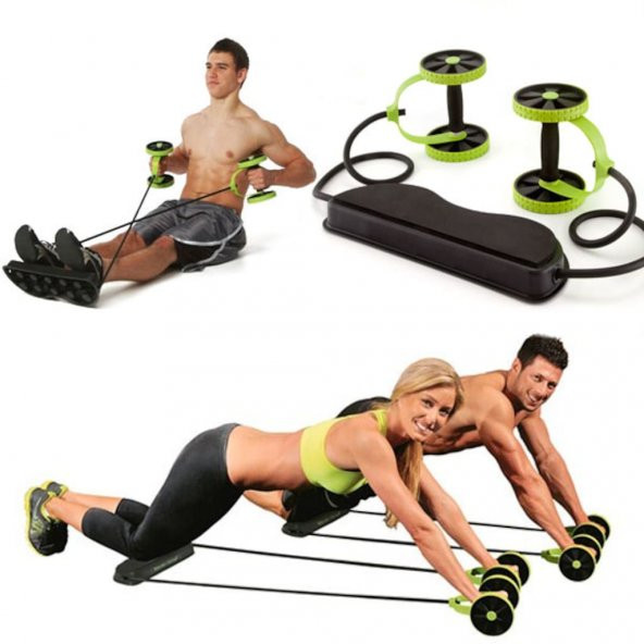 Revoflex MultiFlex Tekerlekli Egzersiz Spor Aleti Mekik Sehpası - 1