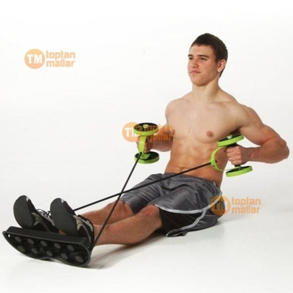 Revoflex MultiFlex Tekerlekli Egzersiz Spor Aleti Mekik Sehpası - 5