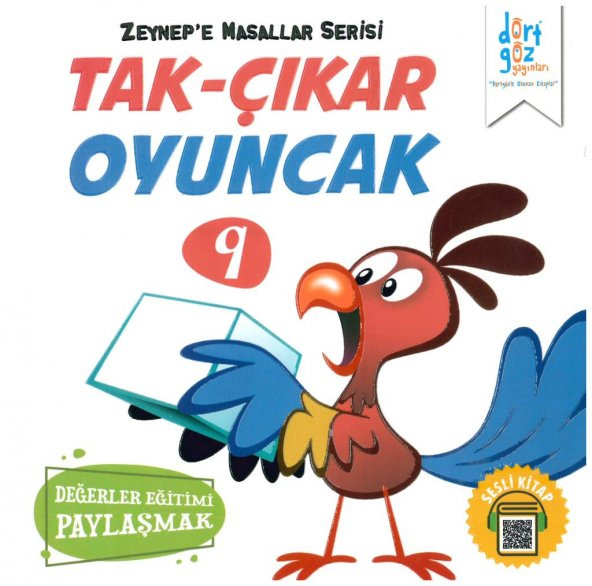 DörtGöz Yayınları Zeynepe Masallar Serisi 9- Tak-Çıkar Oyuncak