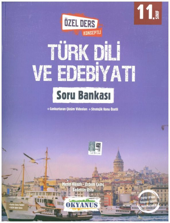 Okyanus 11. Sınıf Türk Dili Ve Edebiyatı Soru Bankası 2019