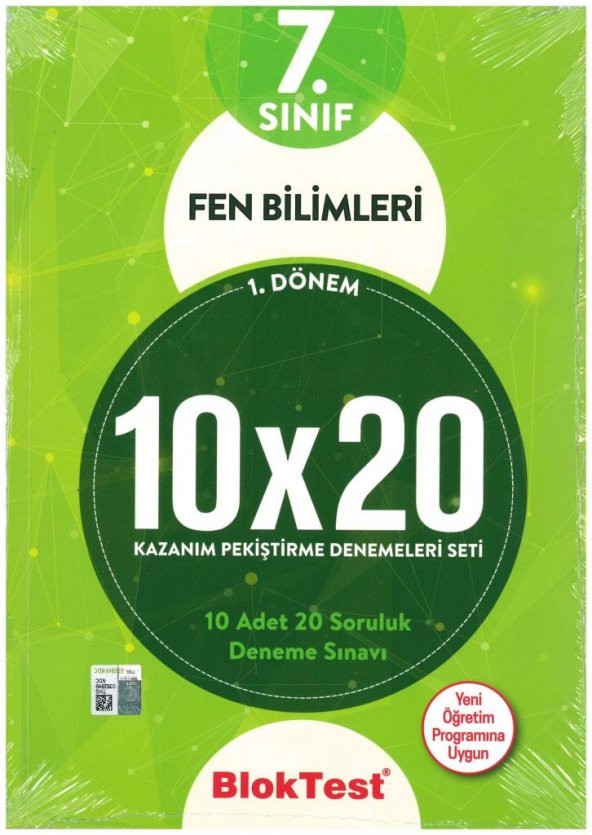 TUDEM 7.SINIF FEN BİLİMLERİ 10x20 KAP DENEME.(1.DENEME) 2019