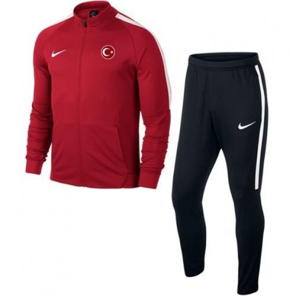 Nike Sqd17 Milli Takım Baskılı Eşofman 832325 Kırmızı