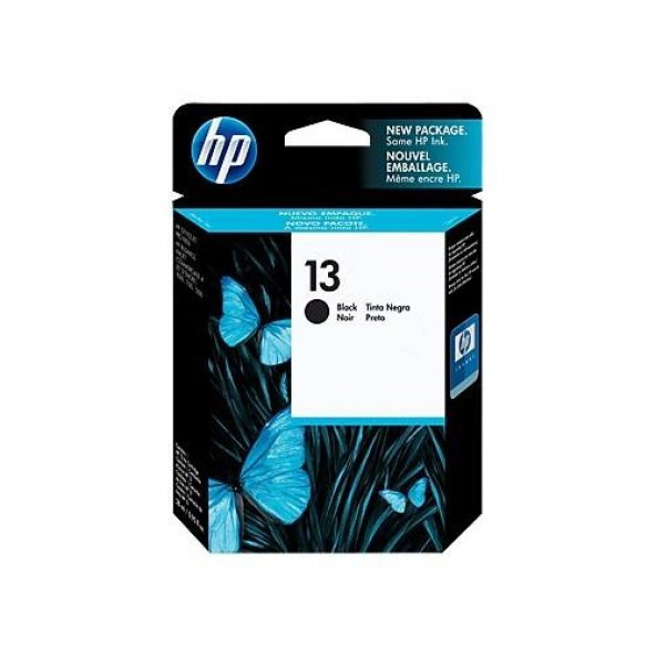 HP C4814A KARTUS (9110/9120/9130) NO:13 SIYAH - 2