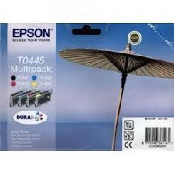EPSON C13T04454020 KARTUS MULTI 4 LU SET - Resim 2