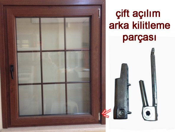 Pimapen Fıratpen PVC Pencere Çift Açılım Alt Menteşe Parçası