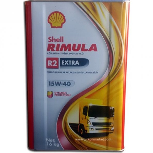Shell Rimula R2 Extra 15W-40 - 16 Kg 2020 ÜRETİM Ü