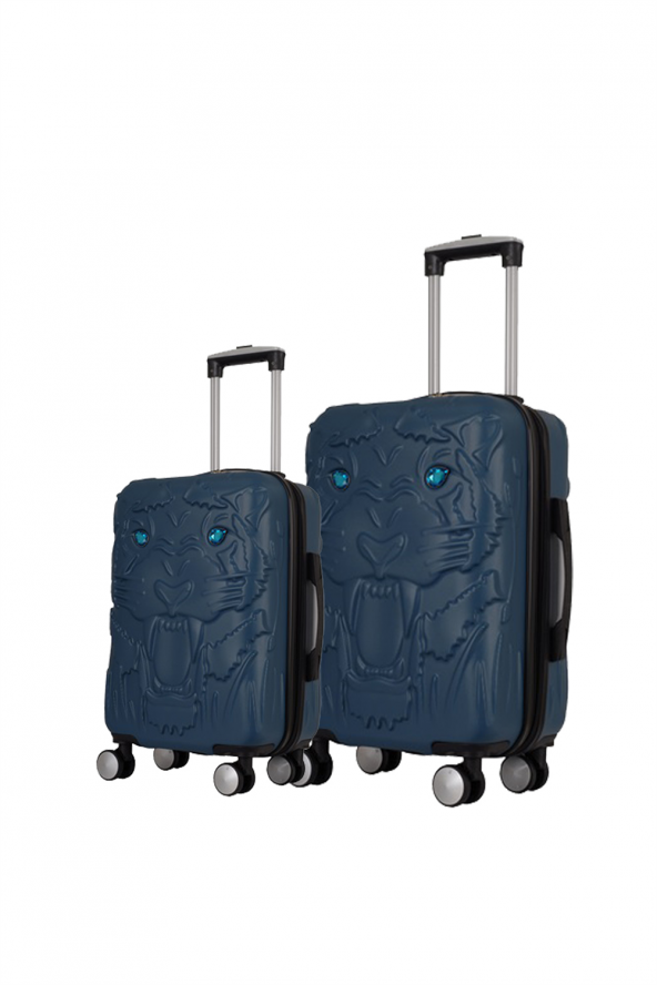 IT Luggage 02251 Lacivert 2li Abs Valiz Seti