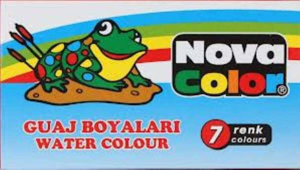 Nova Color Nc-101 Guaj Boya 7 Renk Tüp