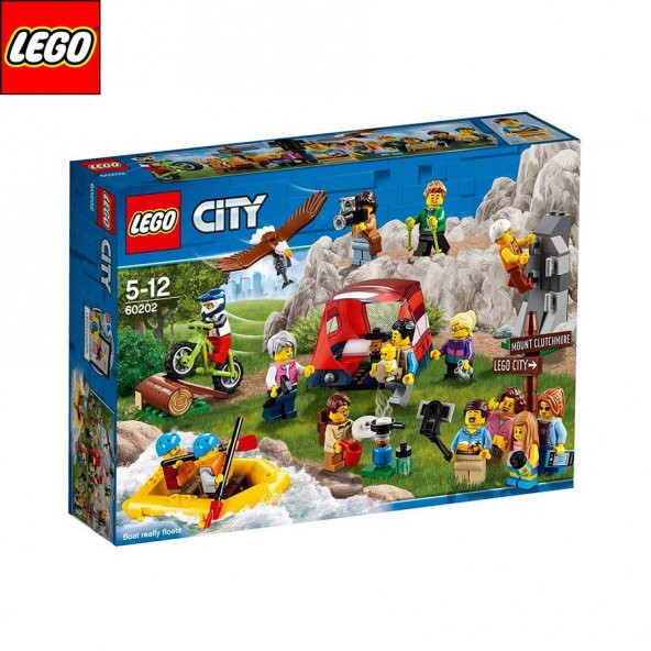 Lego City Town İnsan Paketi - Doğa Maceraları 60202 BJ-70LSC60202